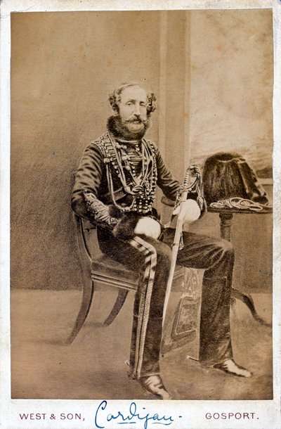Lord Cardigan in the Uniform of Colonel, 11th (Prince Albert